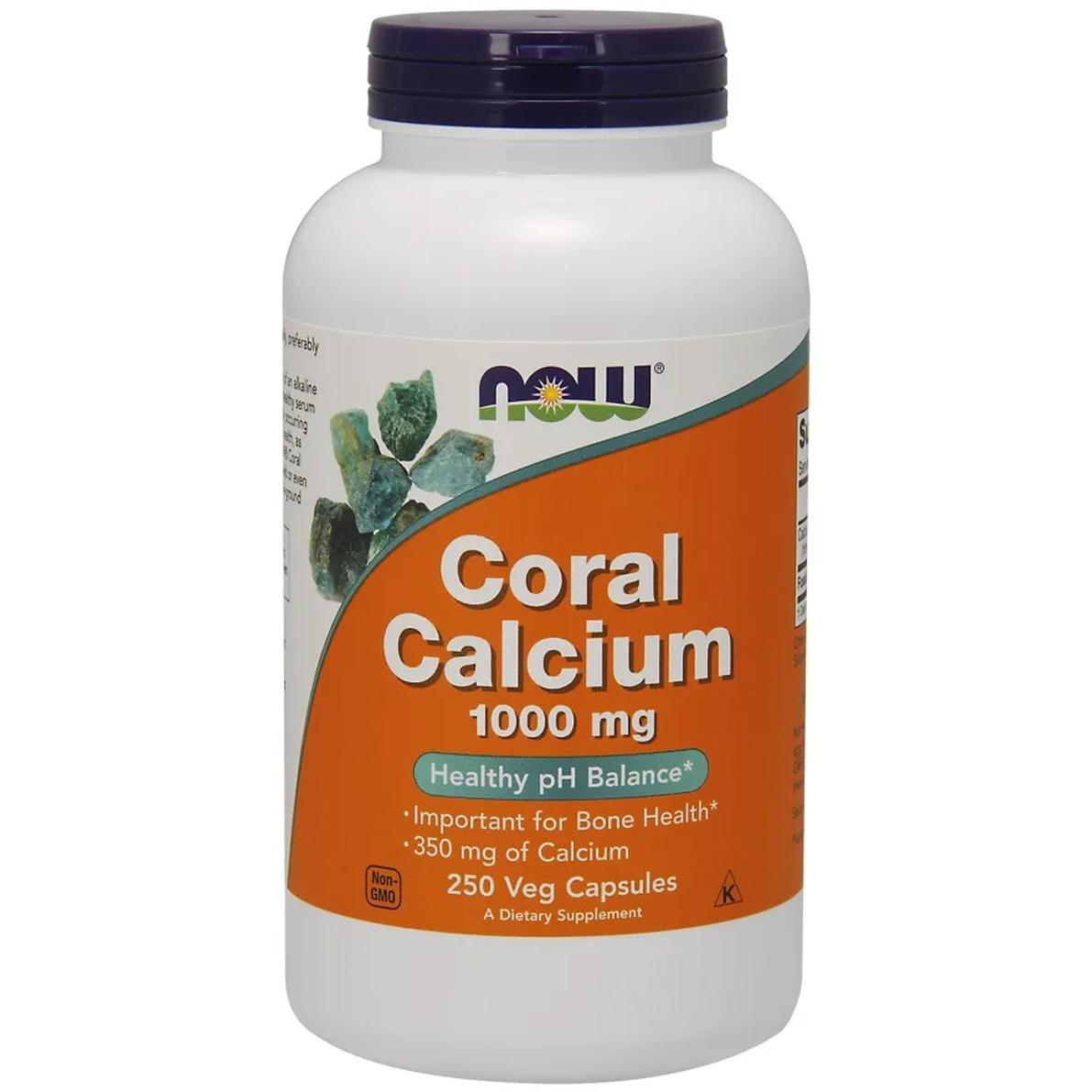 Calcio de coral de Now Foods