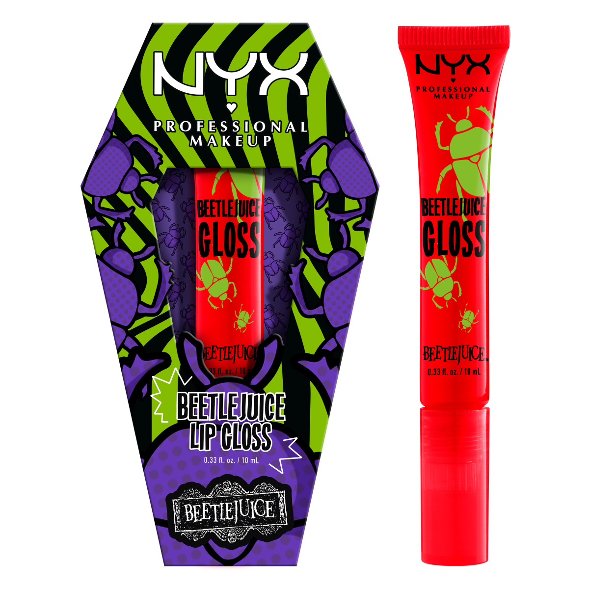 Lucidalabbra Beetlejuice di NYX Professional Makeup