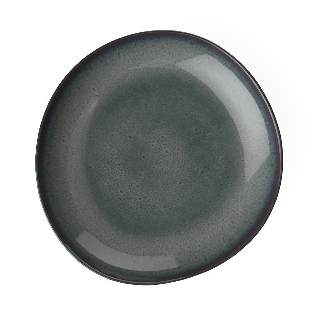 Villeroy & Boch Schale, flach, blau, Lava – 1 Stück