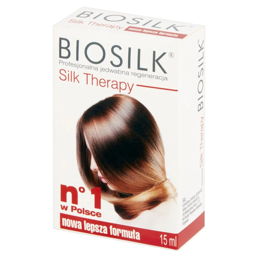 Biosilk Silk Therapy naturalny jedwab regenerujący do włosów