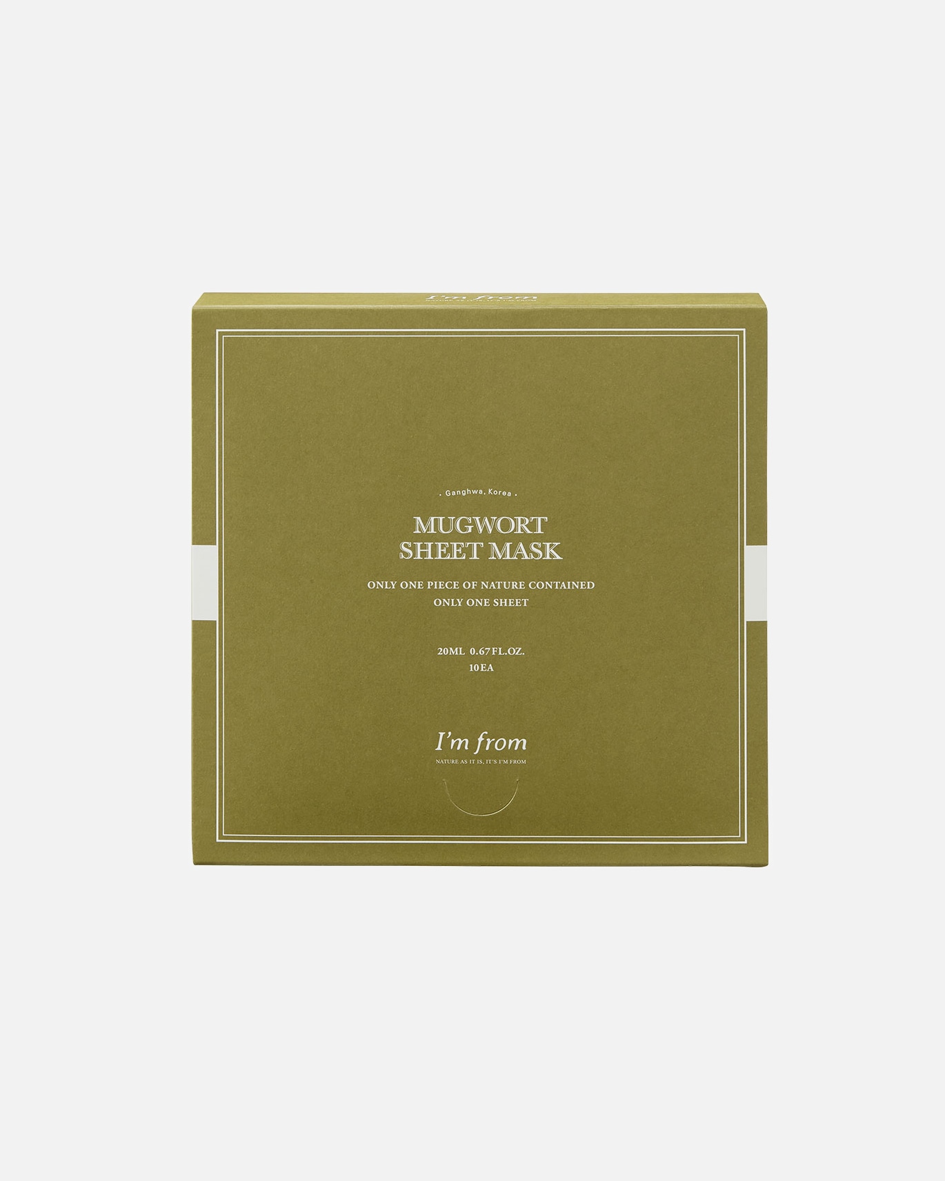 I'm From Glow Mask Mugwort Tuchmaske - 10 Stück