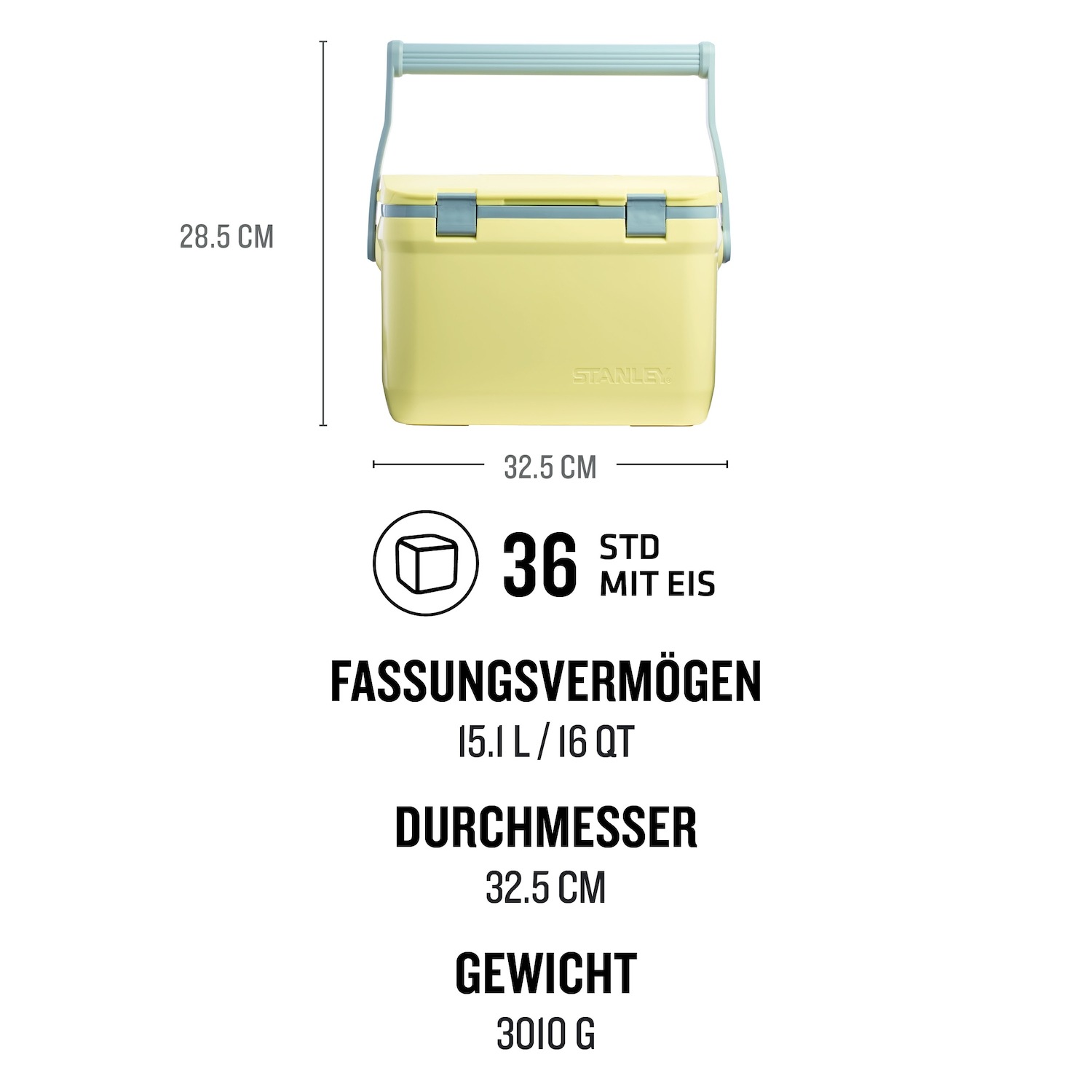 Stanley Kühlbox für unterwegs, leicht zu transportieren, 15 l – 1 kus
