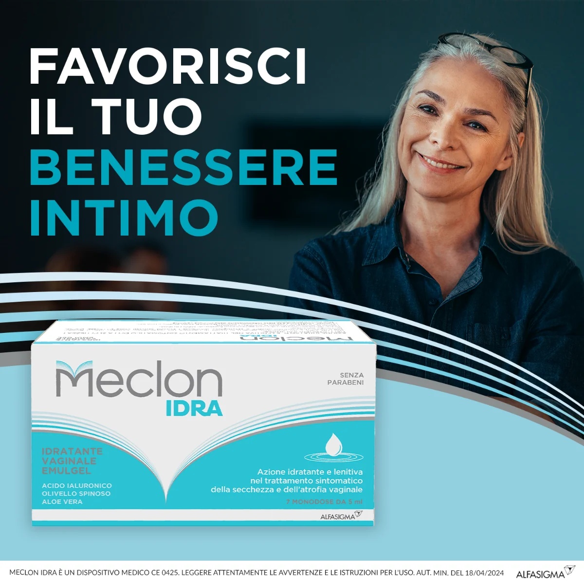 MECLON Meclon Idra Emulgel 7 Unidose 5 ml Hydratation vaginale
