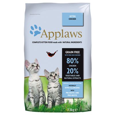 kg/7,5 kg Applaws-kuiva kissanruoka - 25 % alennus!*