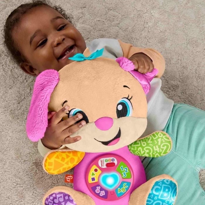 Fisher-Price Laugh & Learn Sis Progressive Learning Musical Plush JFD31