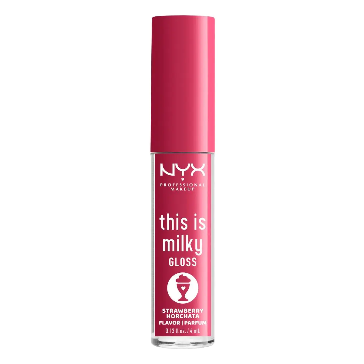 NYX This Is Milky Gloss Błyszczyk do ust Strawberry Horchata