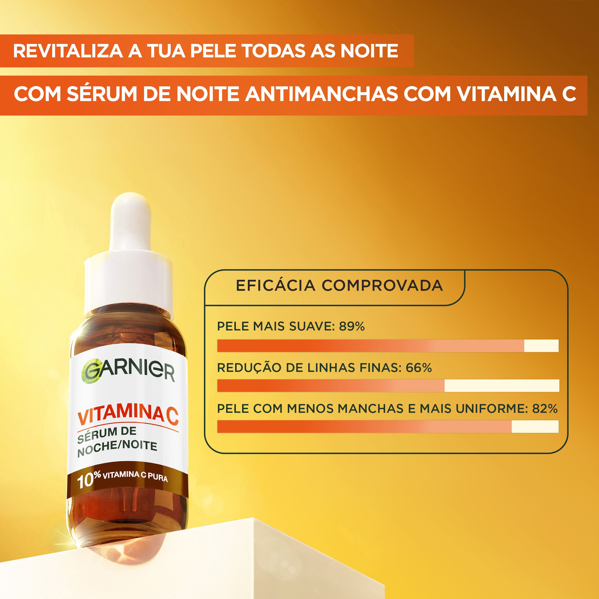 „Skin Active“ vitamino C naktinis serumas Serumai