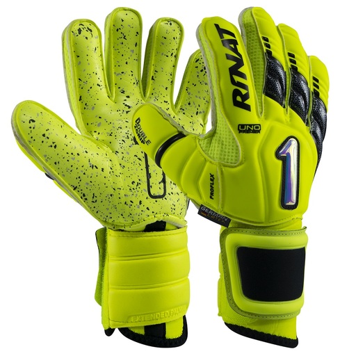 Rinat Uno Premier Lux vārtsarga cimdi neona dzelteni