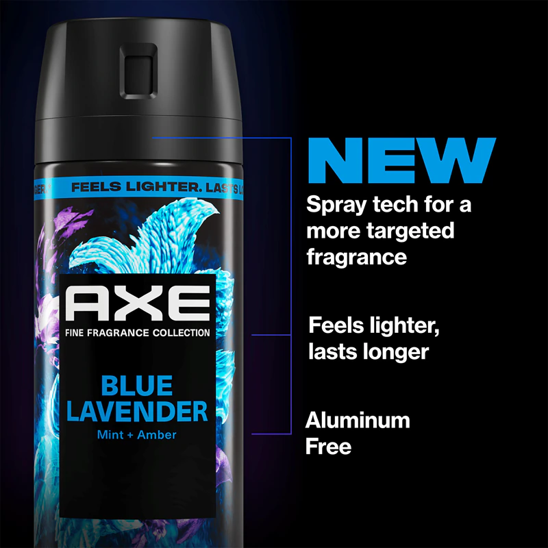 Desodorante spray Ax Premium Blue Lavender
