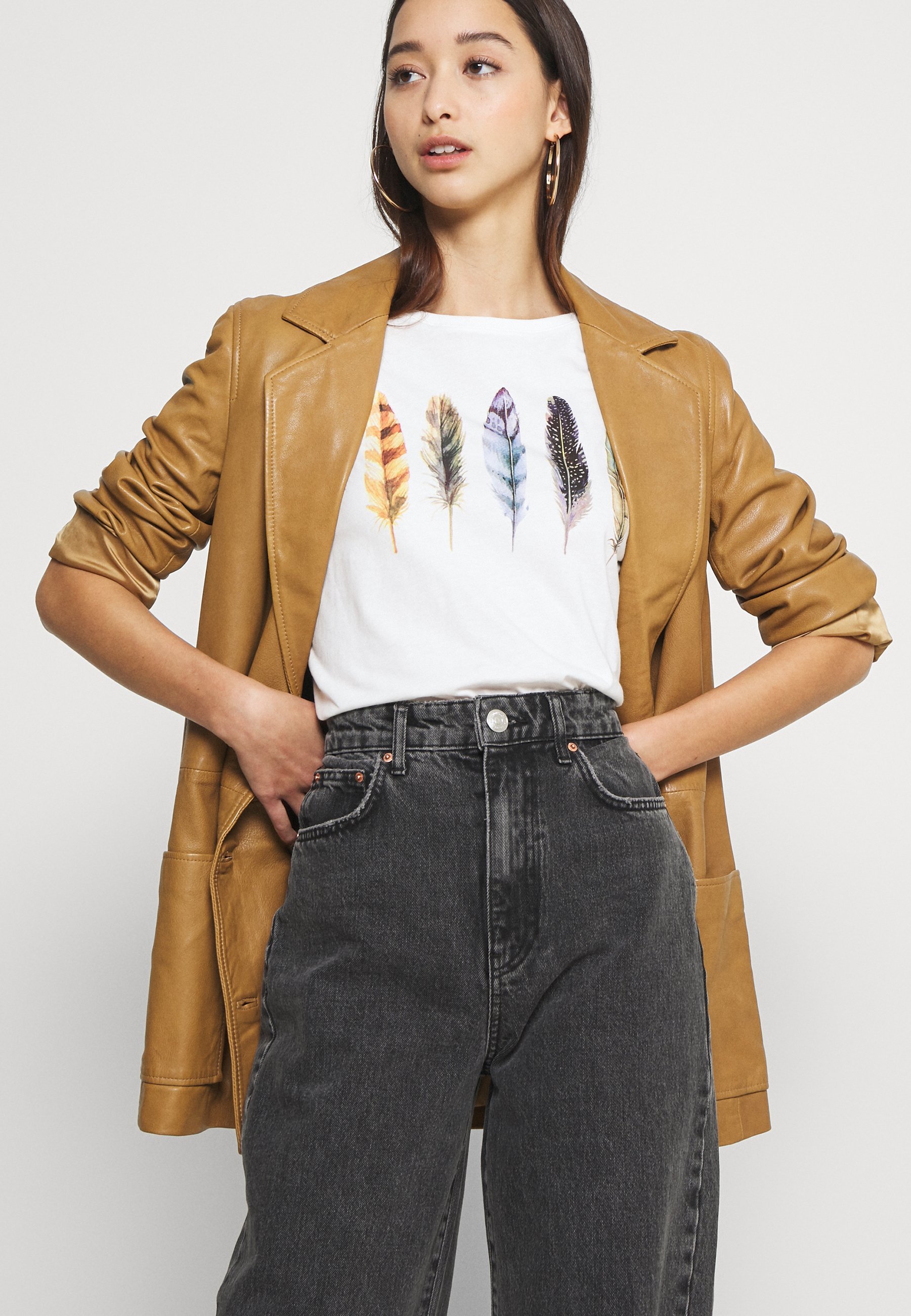 T-shirt imprimé Even&Odd - blanc