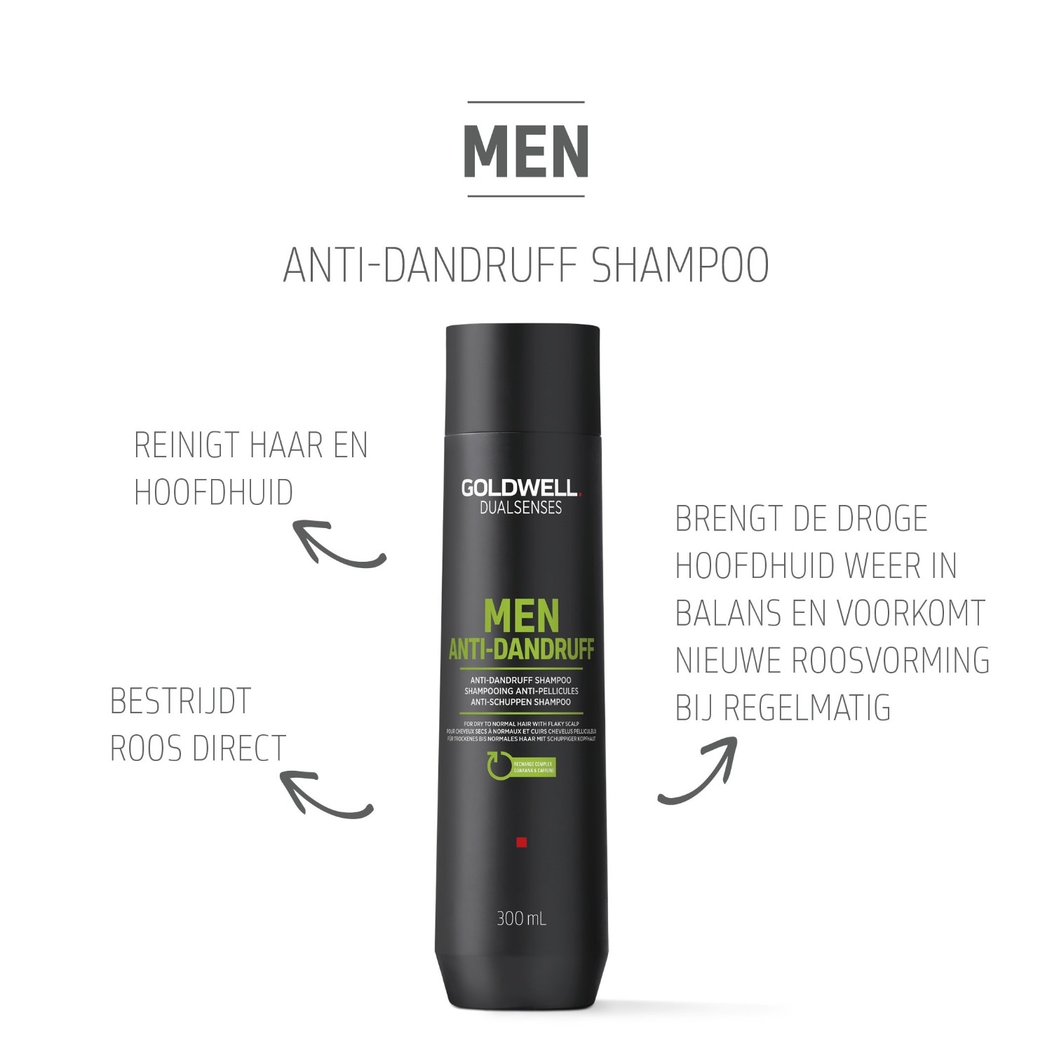 Champú anticaspa Goldwell Dualsenses - 300 ml
