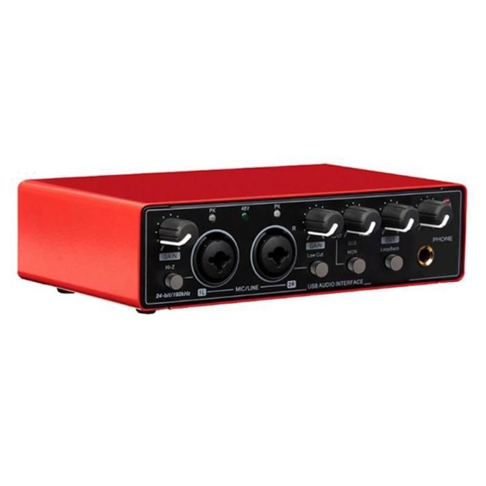 Tarjeta de sonido USB externa - XVX - T02 - Mezclador de audio - Transmisión en directo - Grabación de instrumentos