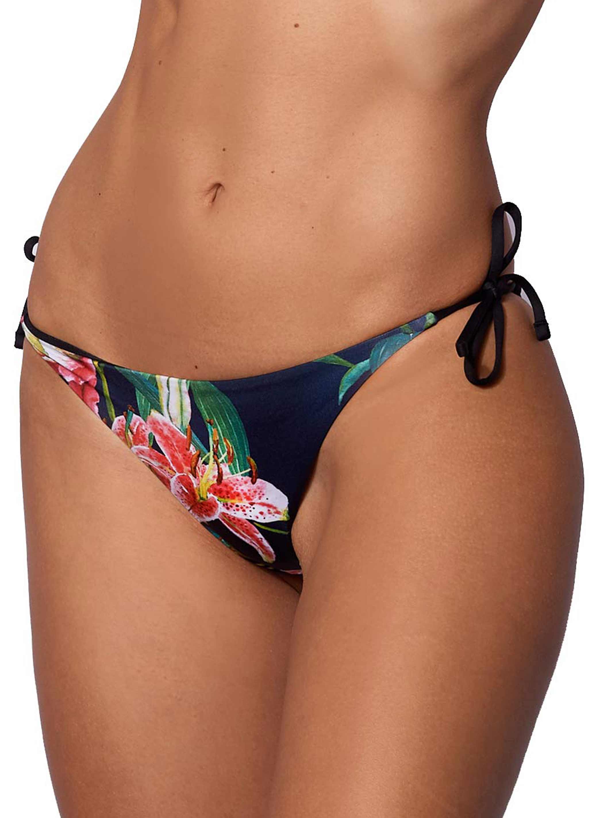 Zwembroek met tropische print