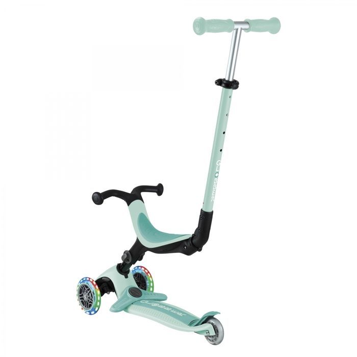 Globber - Monopattino convertibile GO-UP ACTIVE LIGHTS - Verde menta