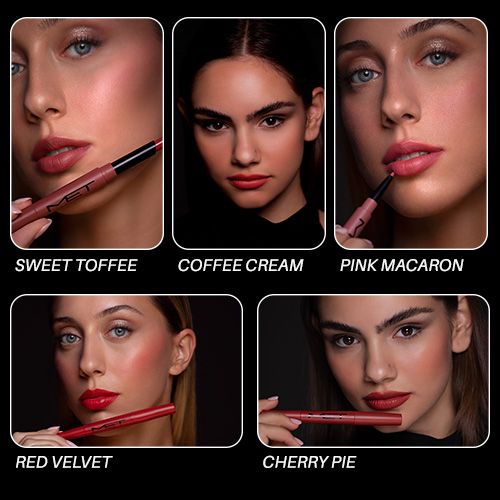 Šminka in črtalo za ustnice The Perfect Lip Duo 2 v 1 Šminke