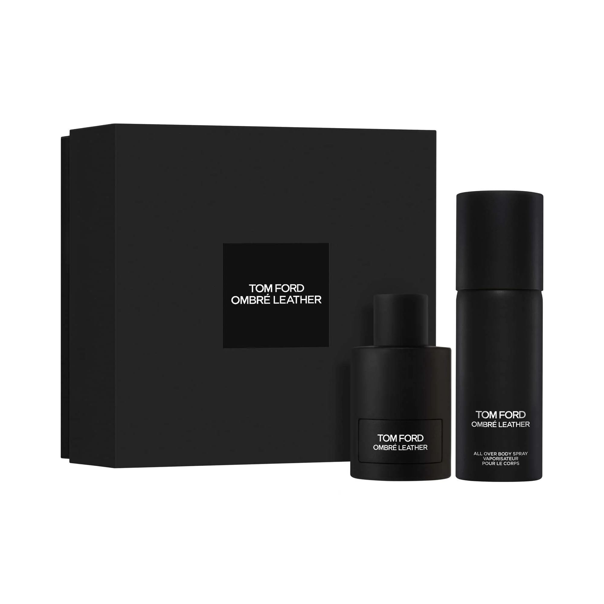Signature Ombré Leather - Cofanetto Eau de Parfum con All Over Body Spray - Cofanetto Profumo Donna, Cofanetto Profumo Uomo, Eau de Parfum Unisex, Eau de Parfum