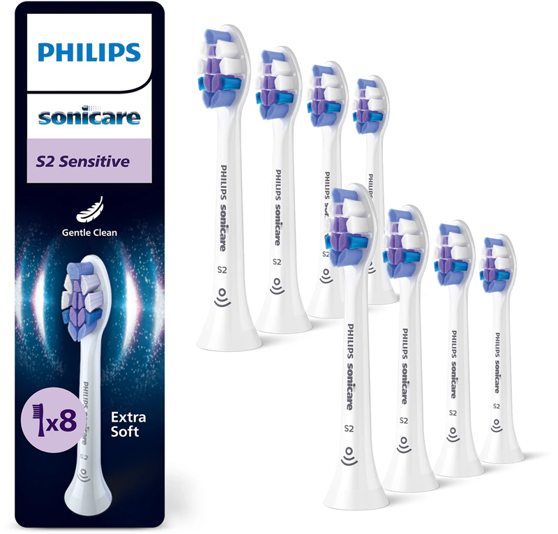 Náhradné hlavice zubnej kefky Philips Sonicare Sensitive HX6058/87