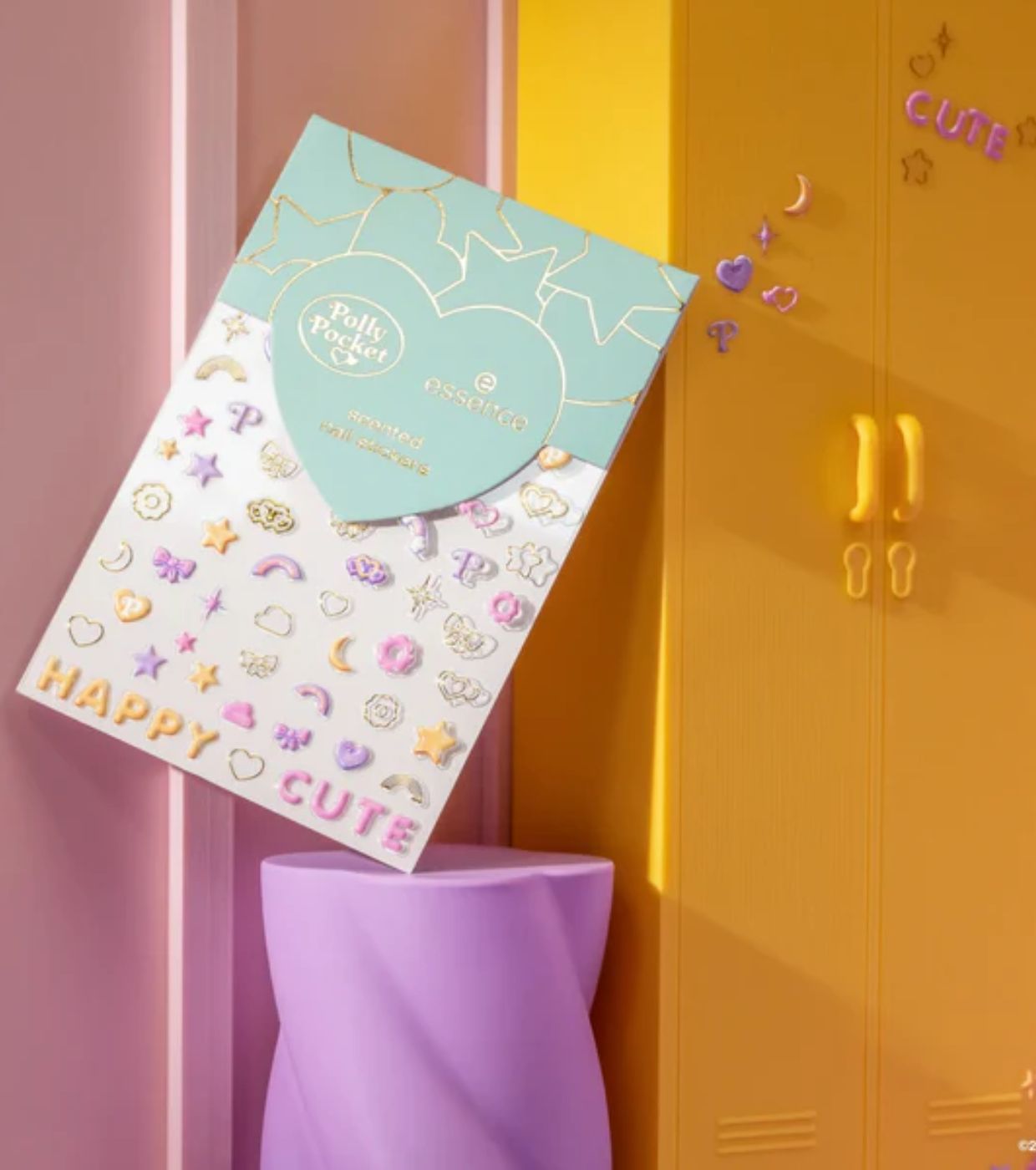 Nálepky na nechty Polly Pocket Zdobenie nechtov a zdobenie nechtov