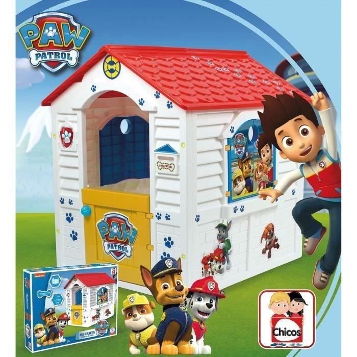 PAW PATROL Plastiklegehus til børn - Mål 84 x 103 x 104 cm
