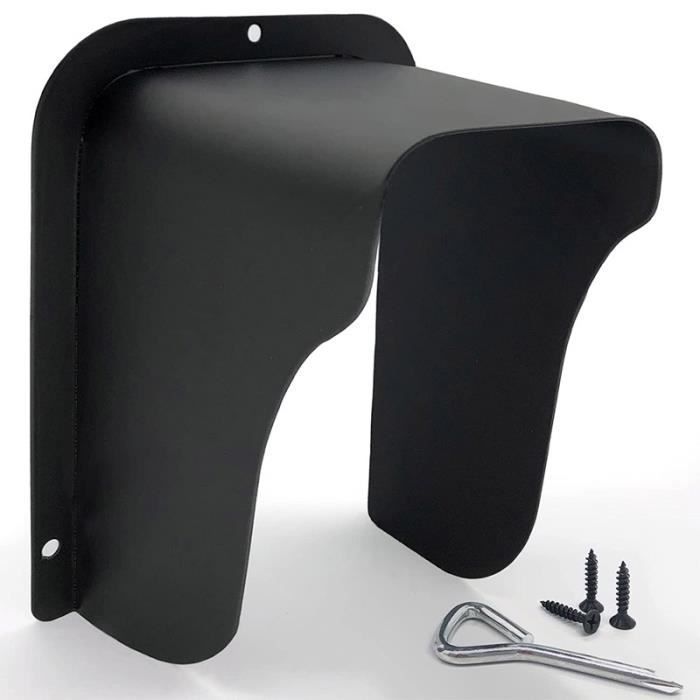 Housse de pluie pour sonnette - FOLAYA - Acier inoxydable - Protection totale intempéries - Installation facile