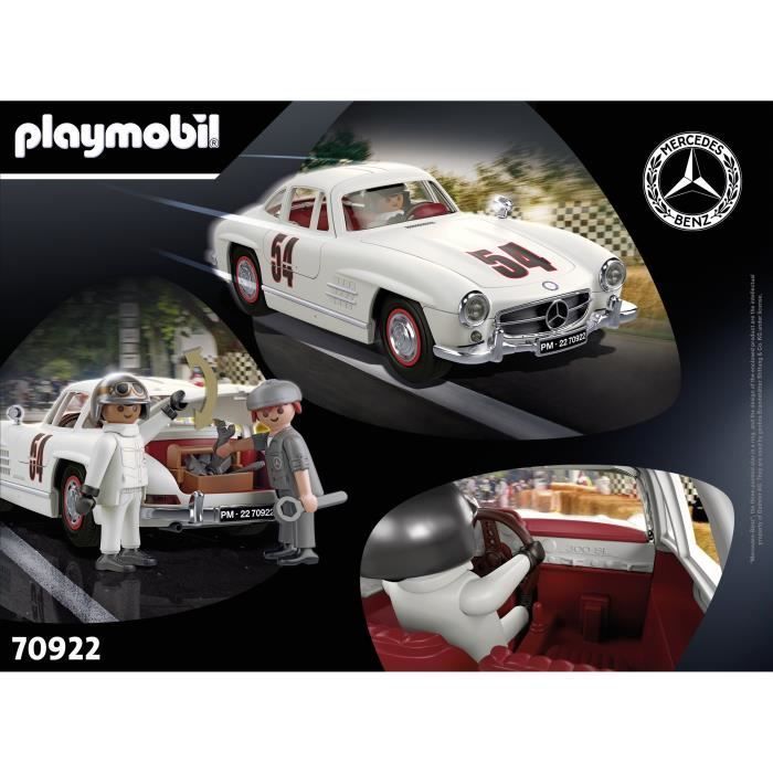 PLAYMOBIL 70922 Mercedes-Benz 300 SL, Classic cars, Adulte, Voiture de collection