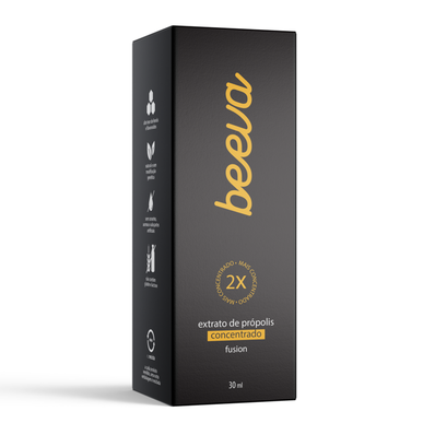 Beeva Fusion Propolis Extract 21% Liuostipat Immuunijärjestelmän Vahvistaja 30 ml