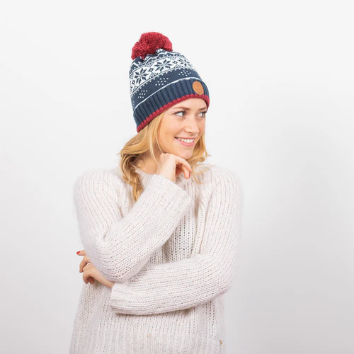 Cabaia Bloody Mary Navy Beanie - Blue Fleece