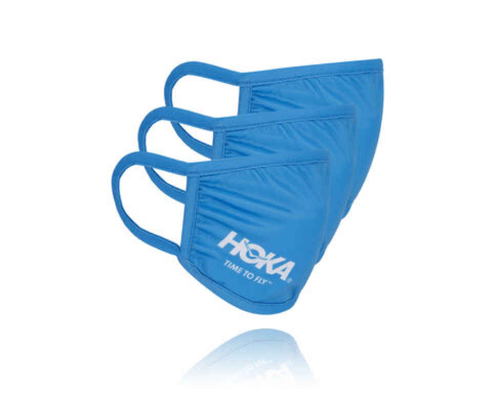 HOKA Gezichtsmasker (3-pack) voor iedereen Blauw