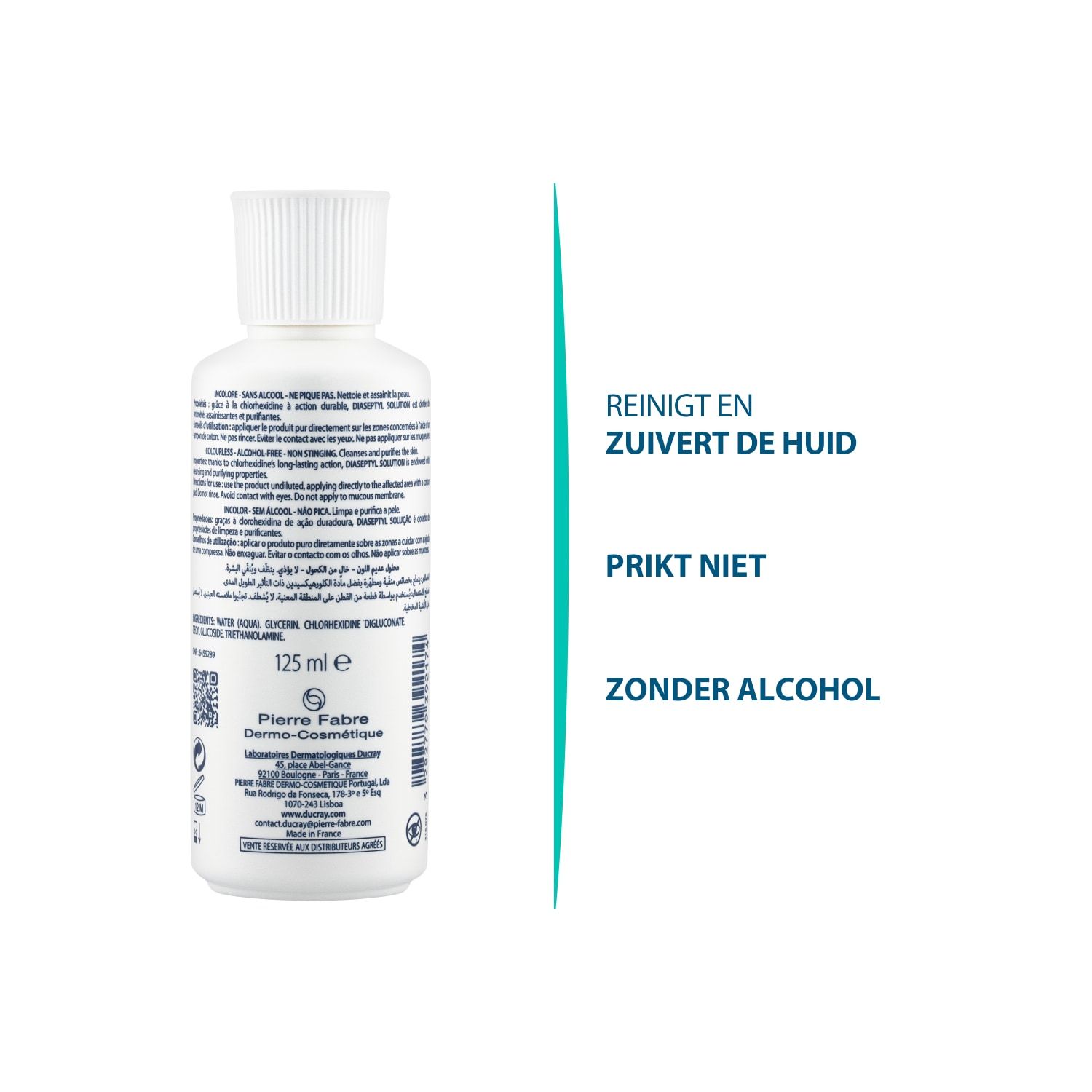 Ducray ķermeņa aerosols DIASEPTYL ūdens šķīdums - 125 ml