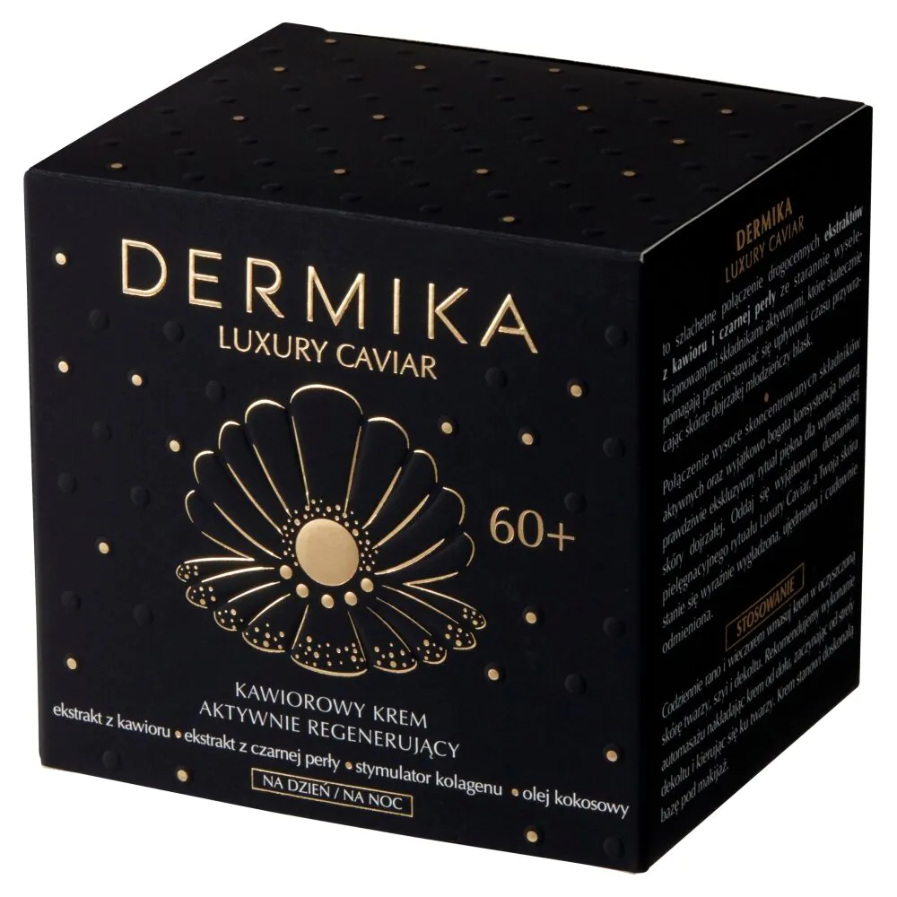 Dermika Luxury Caviar Kawiorowy Krem ujędrniający 60+ dzień/noc