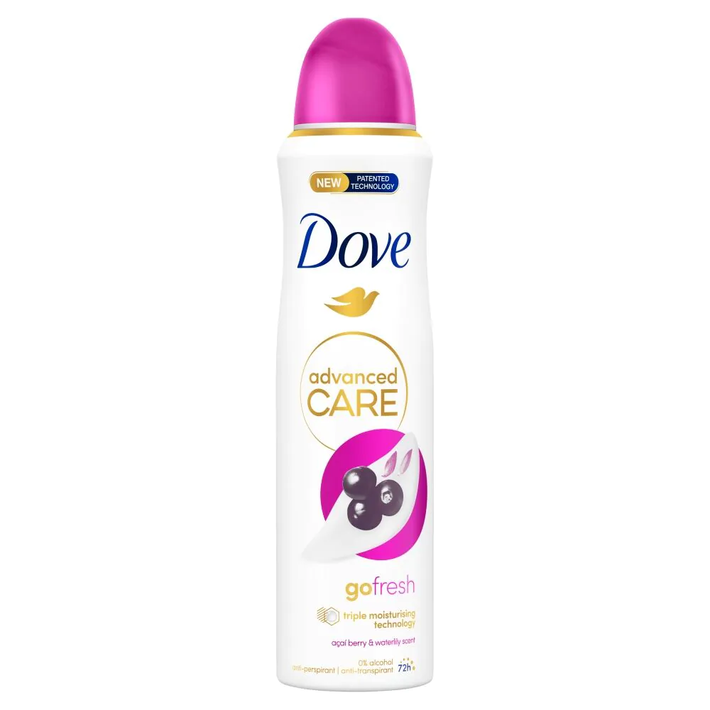 Dove Acai Berry - Dezodorant dla kobiet Spray 150 ml