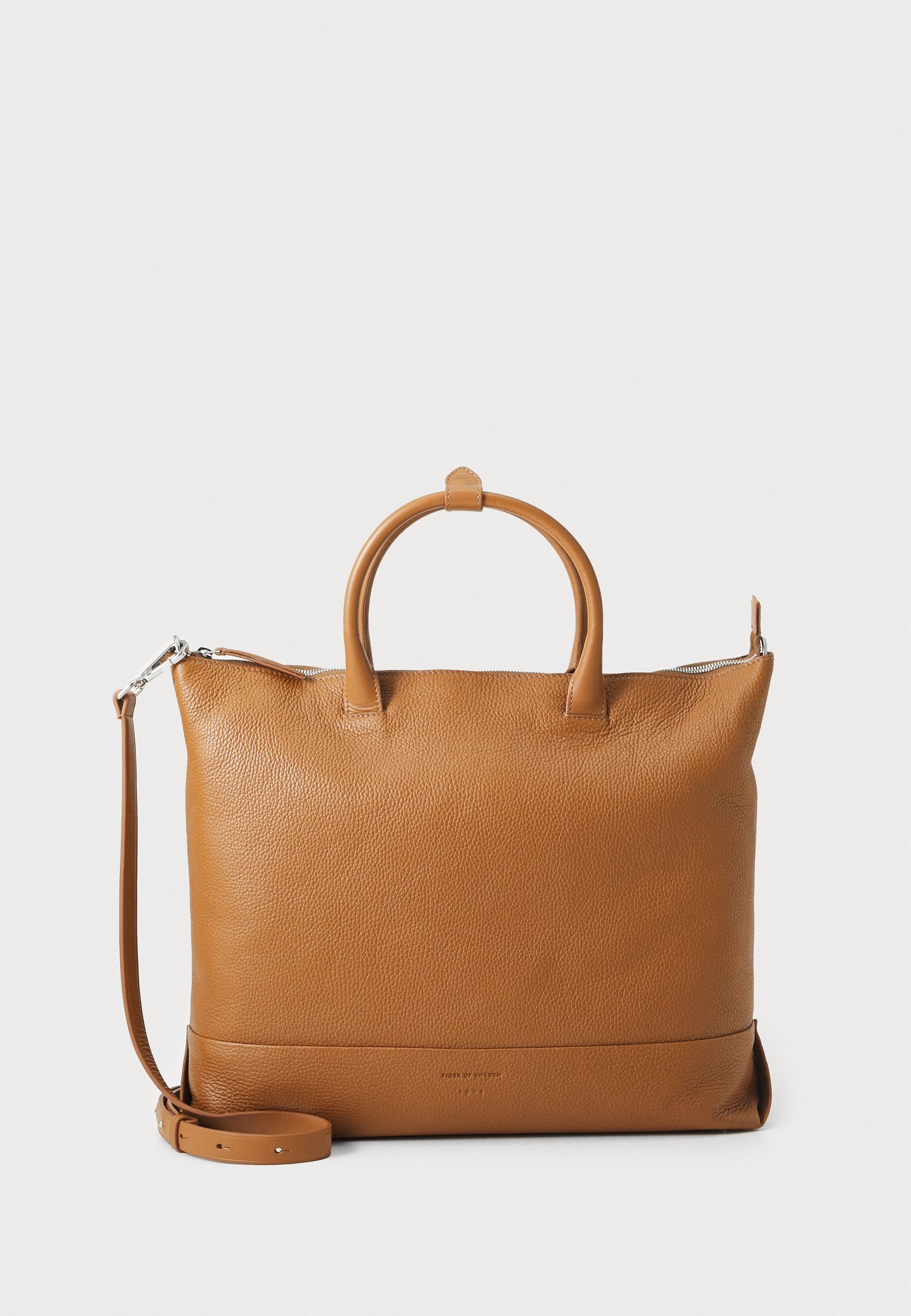 Borsa unisex Tiger of Sweden ZALIA - color miele scuro
