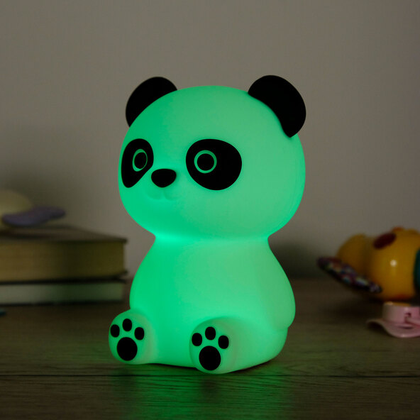 LED-nachtlampje voor kinderen, Paddy Panda