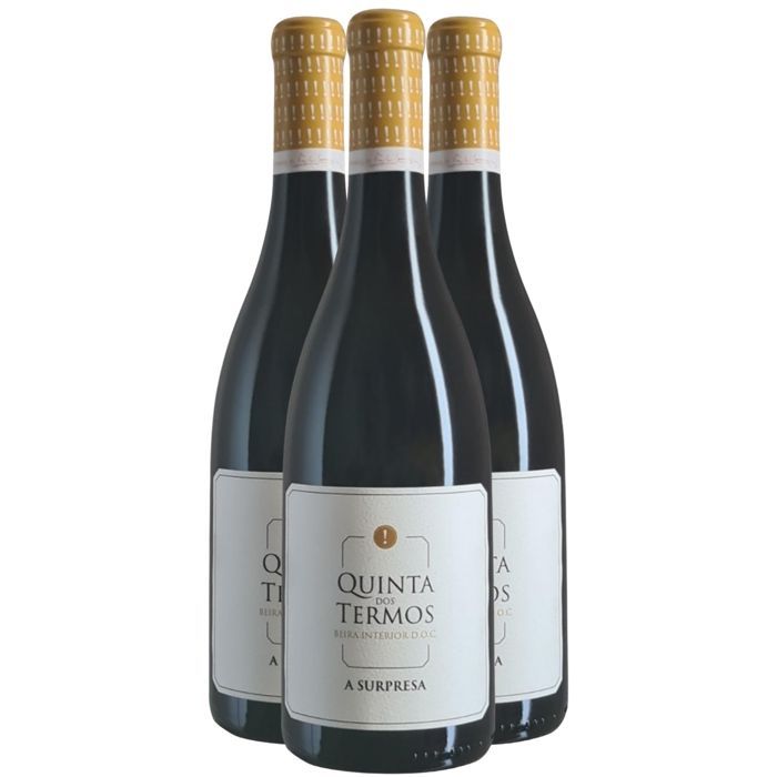 Quinta dos Termos Beira Interior A Surpresa 2019 - Rode wijn uit Portugal (3x75cl)