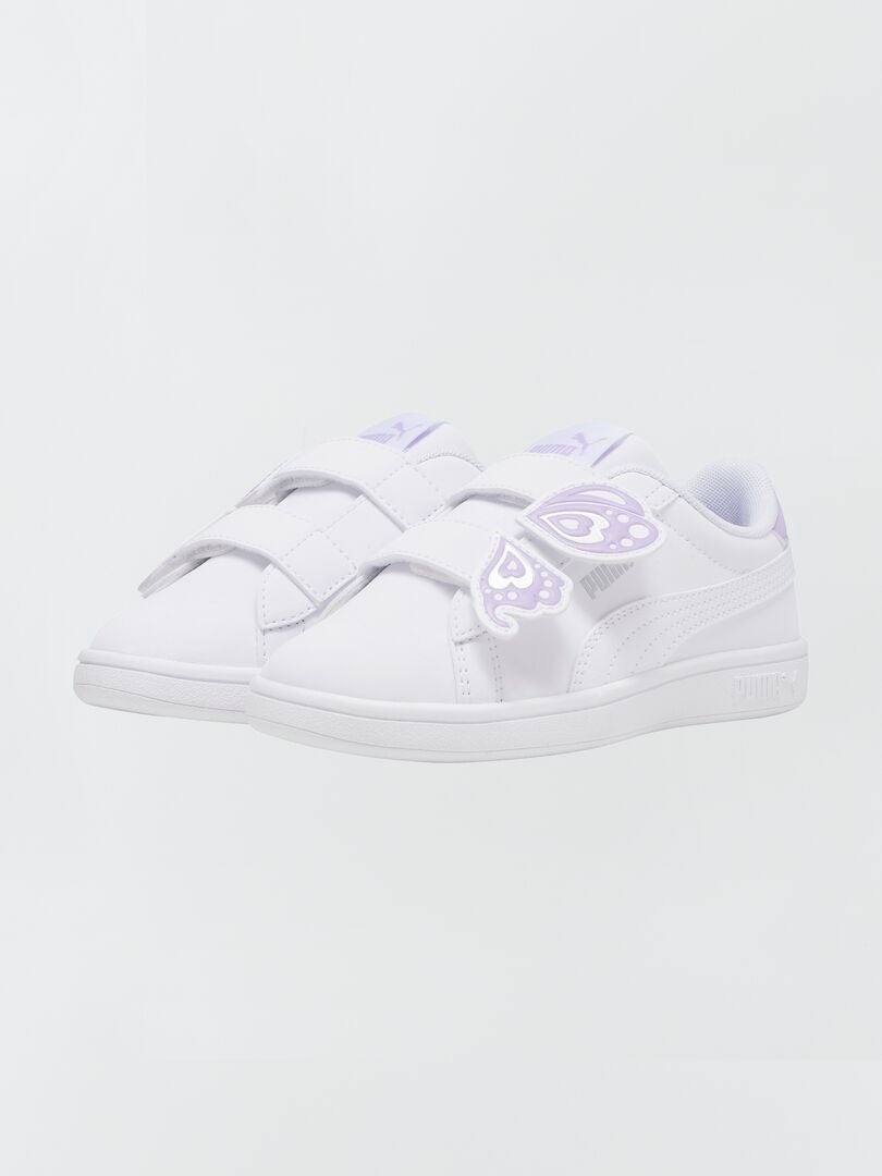 Puma 'Smash' Butterfly sneakers - wit