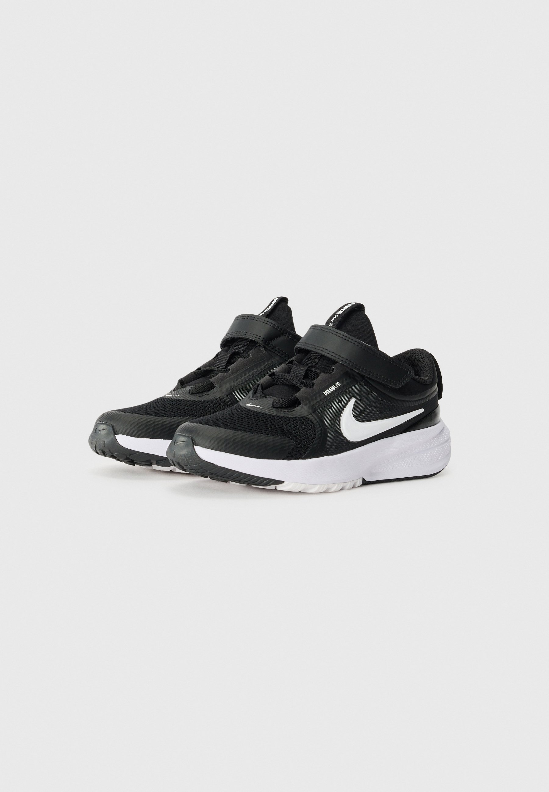 Nike Performance STAR RUNNER 5 UNISEX - Hardloopschoenen voor op de weg - zwart/wit