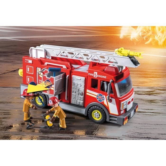 PLAYMOBIL - 71233 - Stadsactie - Brandweerwagen met lange ladder