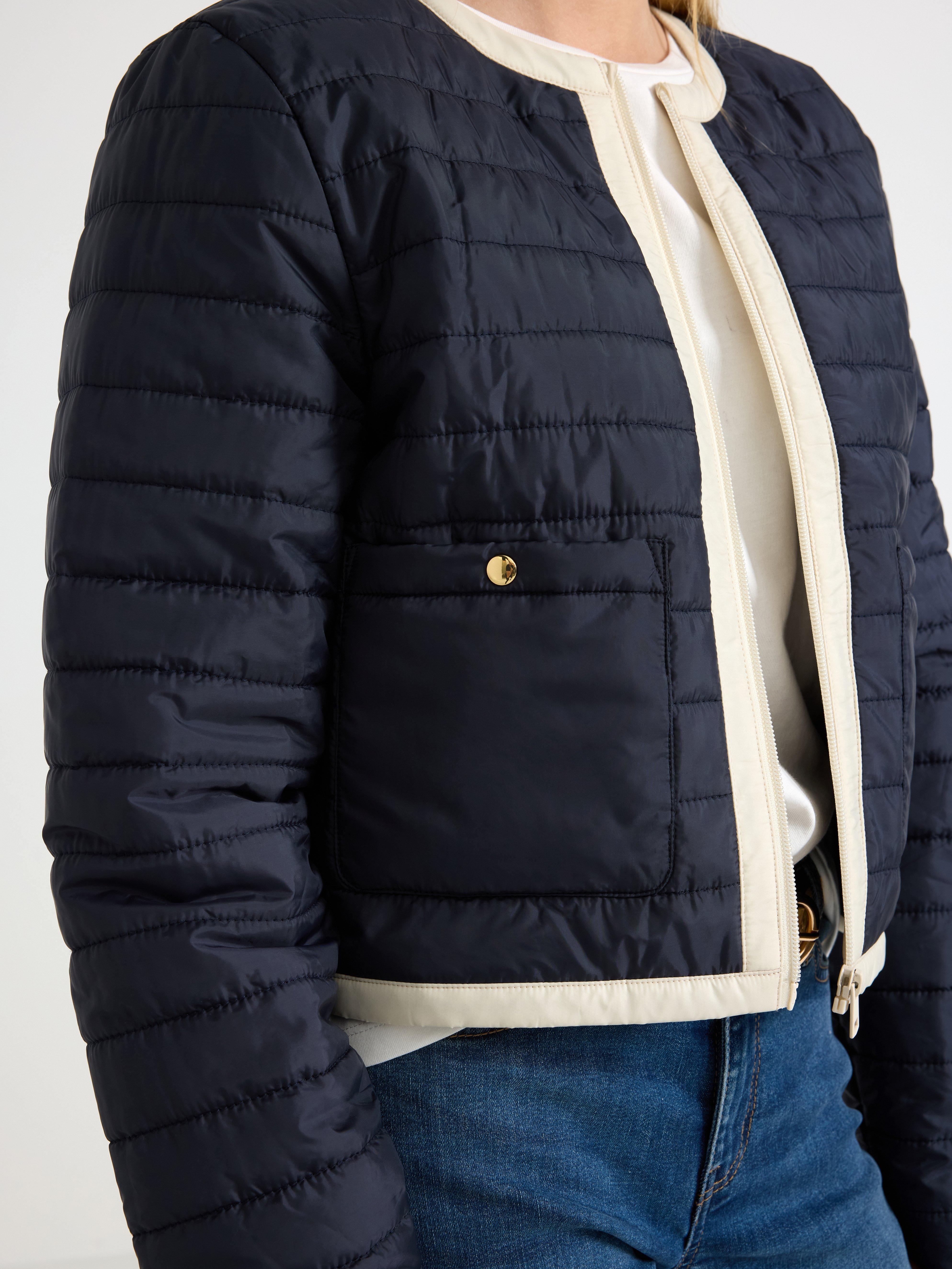Vadderad jacka Dark Navy