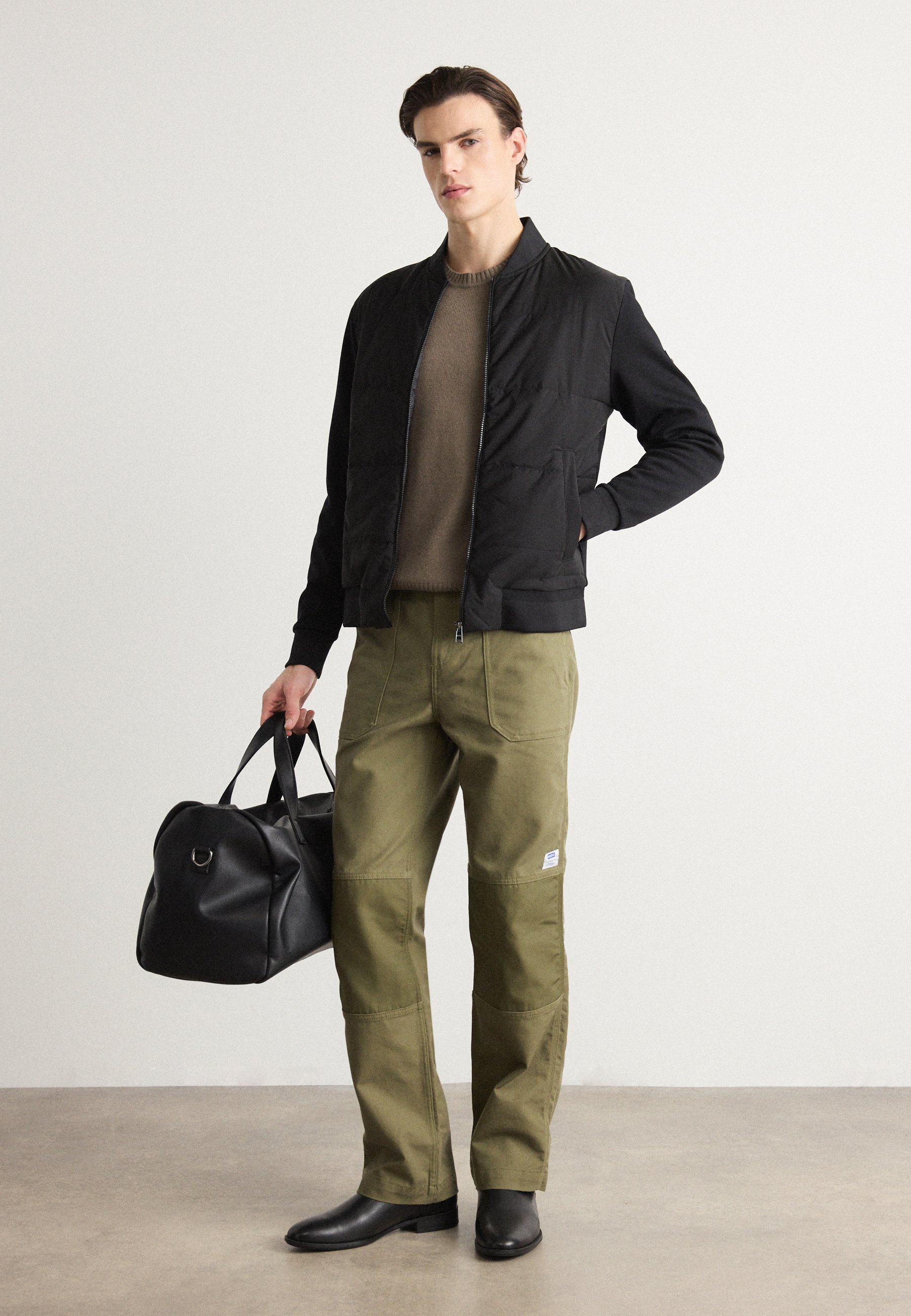 BOSS SKILES - Bomber Jacket - black