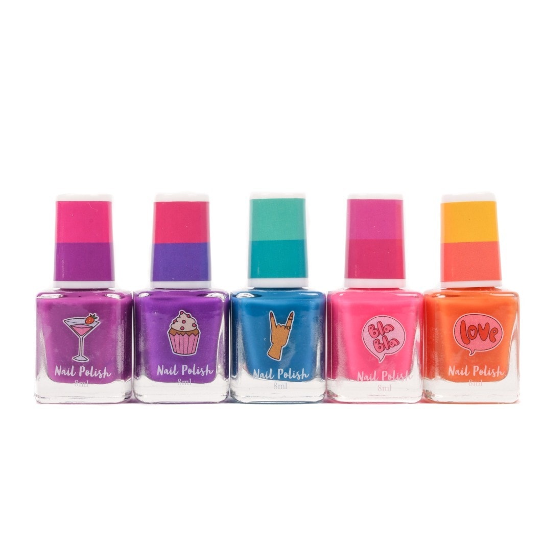 Create It! Nagellak, kleurveranderend, 5-pack – 1 stuk