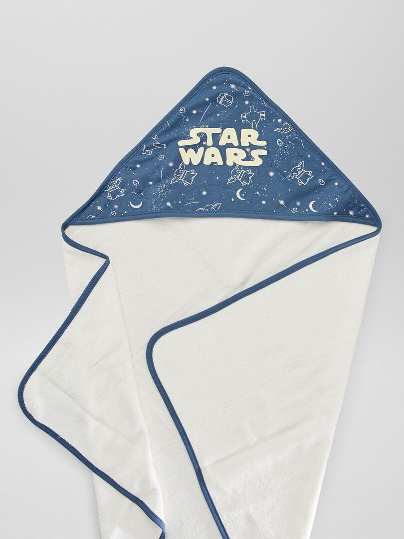 Bata de baño y toalla de Star Wars - AZUL