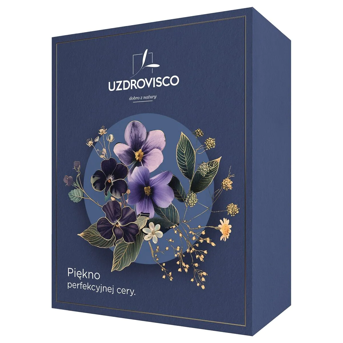 Uzdrovisco Fiołek Zestaw kosmetyków Całodniowy krem na ładną cerę + Serum