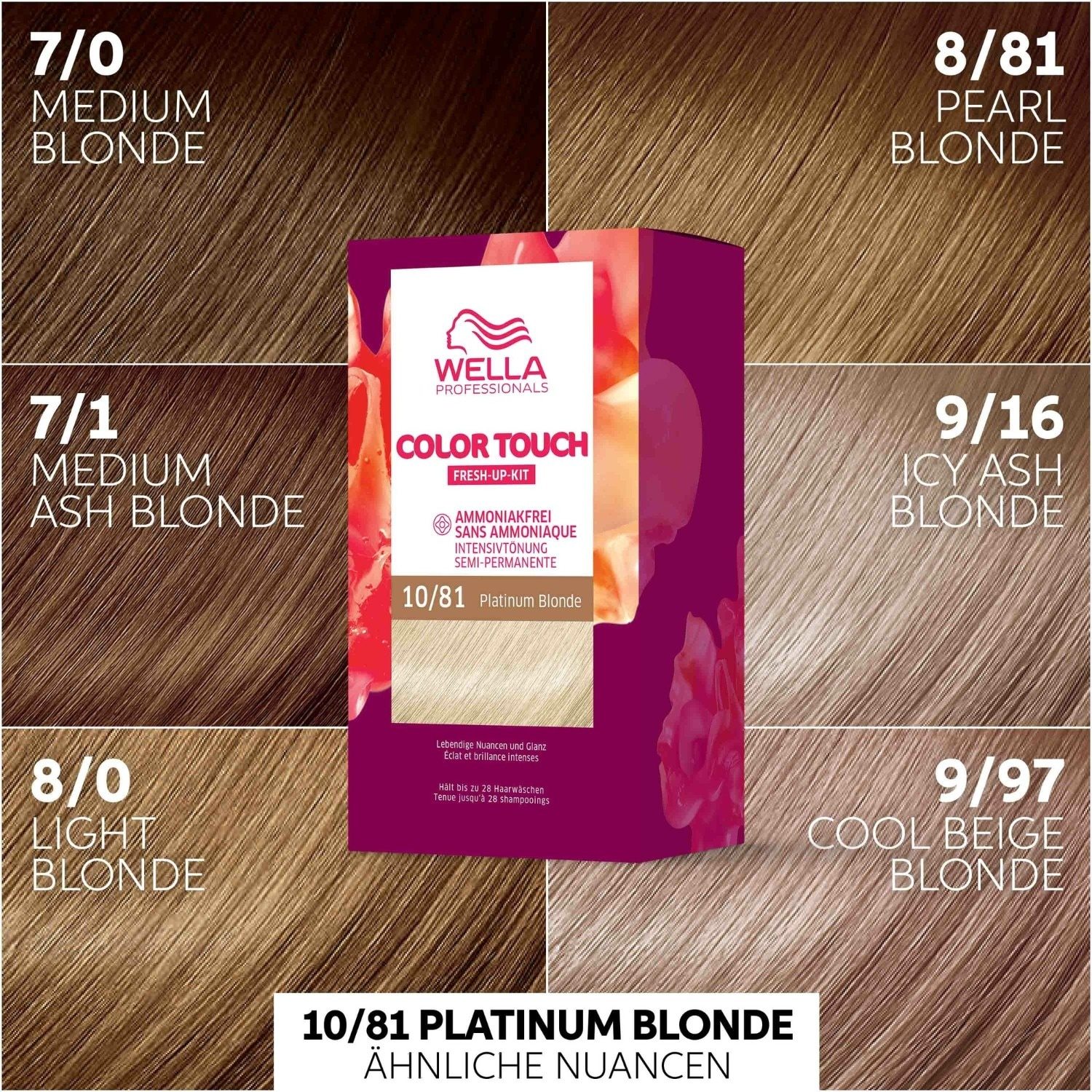 Wella Professionals matu krāsas atsvaidzināšanas komplekts – 130 ml