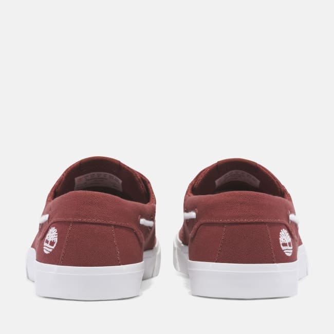 Sneaker Bassa Stringata da Uomo in rosso