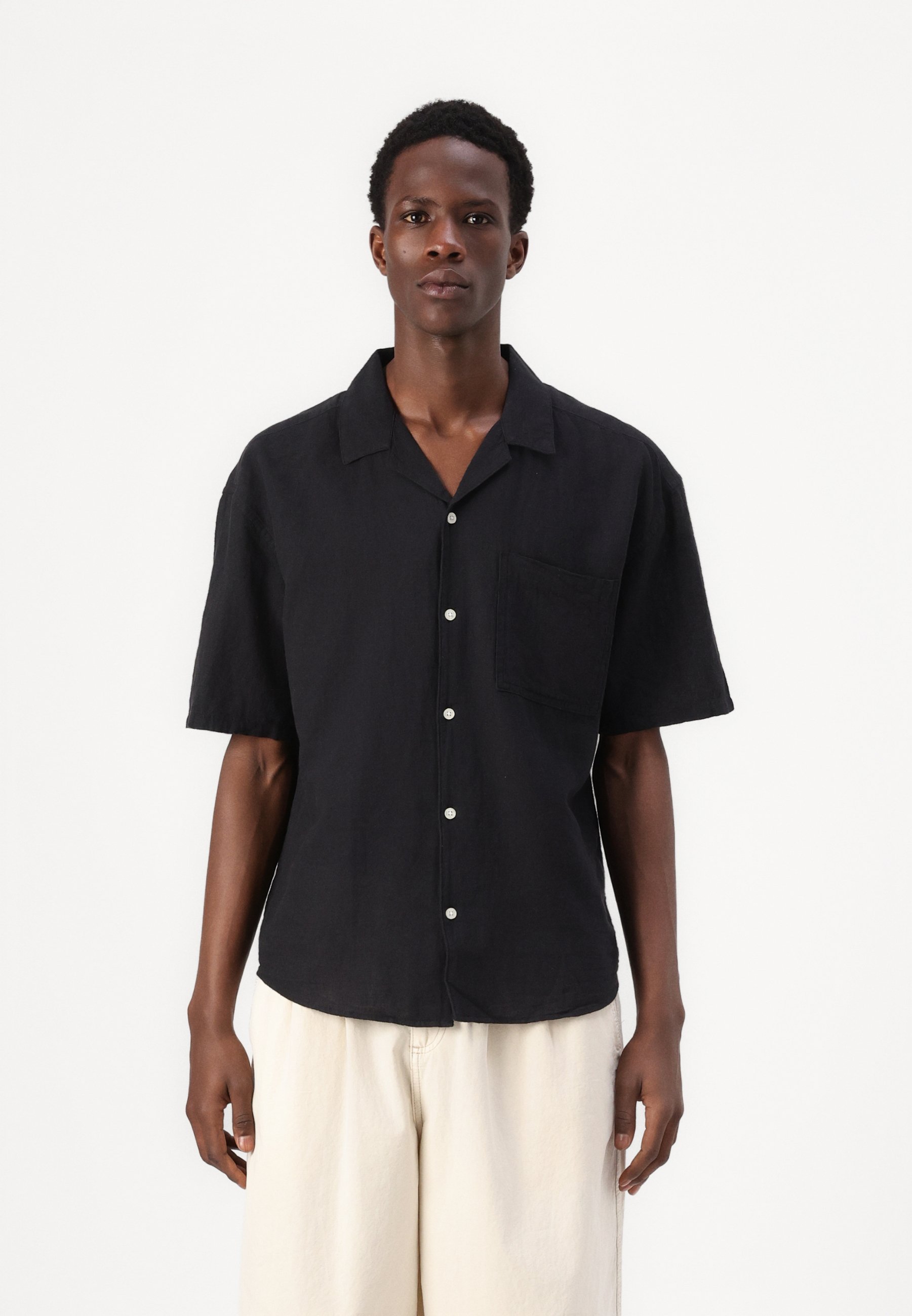 Only & Sons ONSCAIDEN LIFE RELAX RESORT - Shirt - zwart