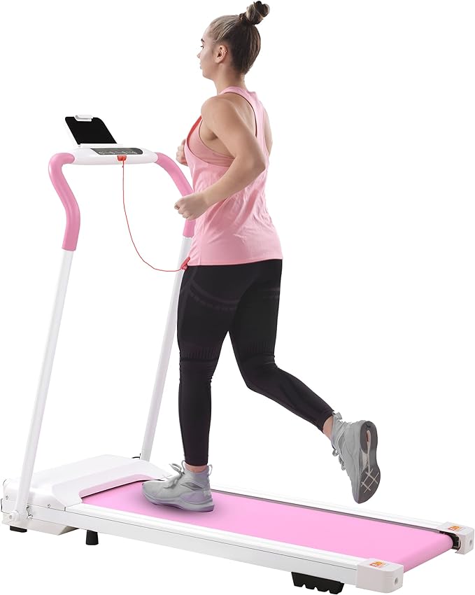 FYC Klapplaufband für Zuhause – 120 kg (265 lbs) klappbares Laufband, elektrisches Laufband für kleine Wohnungen, Heim-Fitnessstudio, Joggen und Gehen