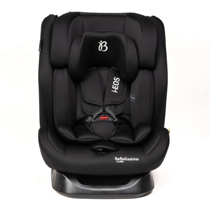 BEBELISSIMO – Kindersitz der Größe I – Gruppe 0+/1/2/3 – (0–36 kg) – verstellbar – 40–150 cm – i-EOS – schwarz