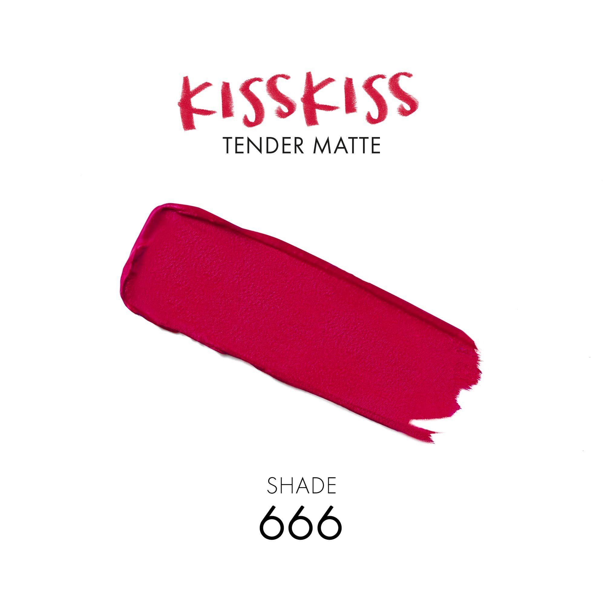 KissKiss Tender Matte Barra de Labios Mate Luminosa Comfort 16h Barras de labios lujo