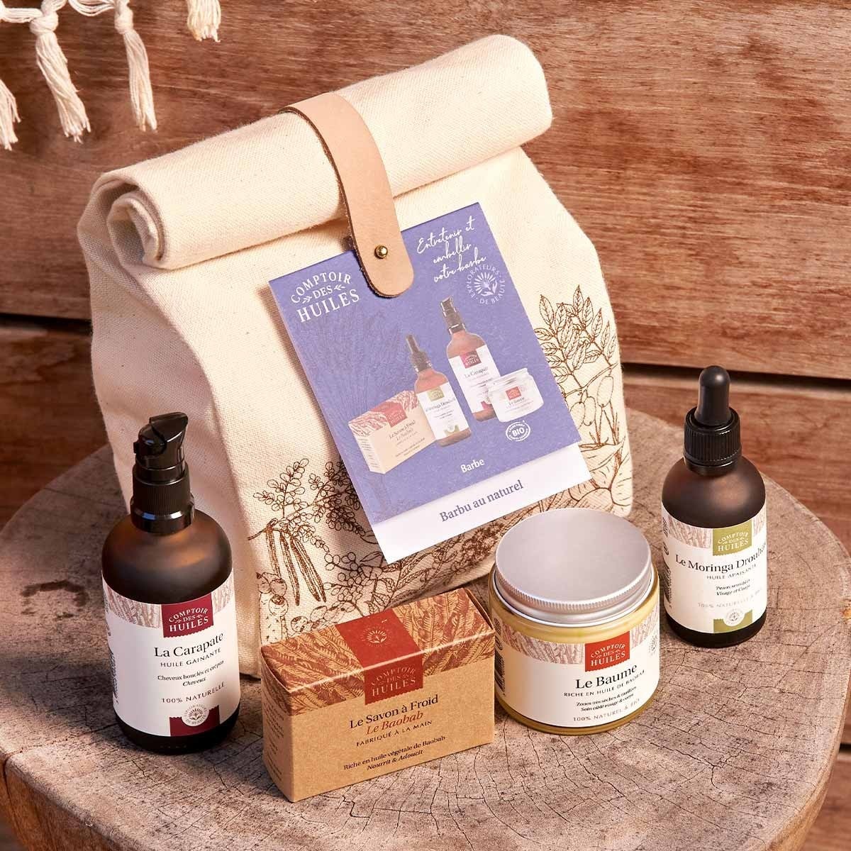 Comptoir des Huiles Coffret Barbu au naturel
