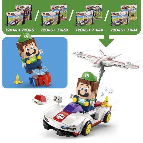 LEGO Super Mario 72045 Mario Kart – Shy Guy im Flasher<br>